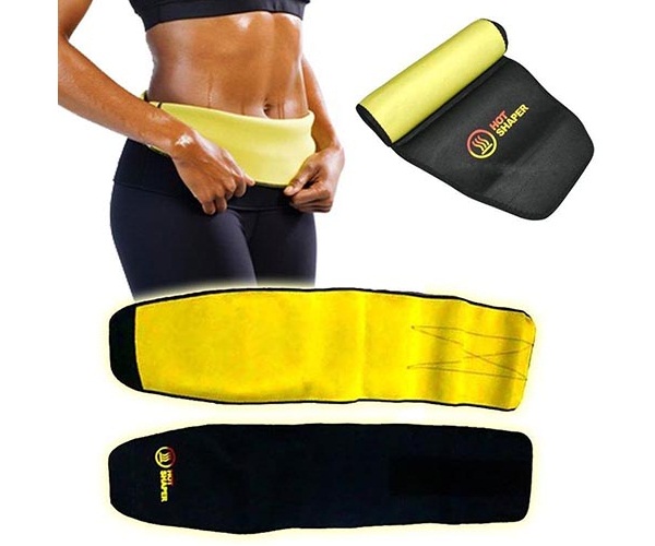 High Quality Material Unisex Free Size Adjustable Yoga Gym Hot  Shaper Slim Fit Slimming Waist Belt